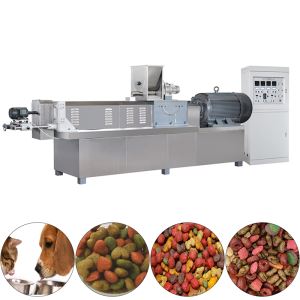 Macchina per la produzione di alimenti per gatti domestici